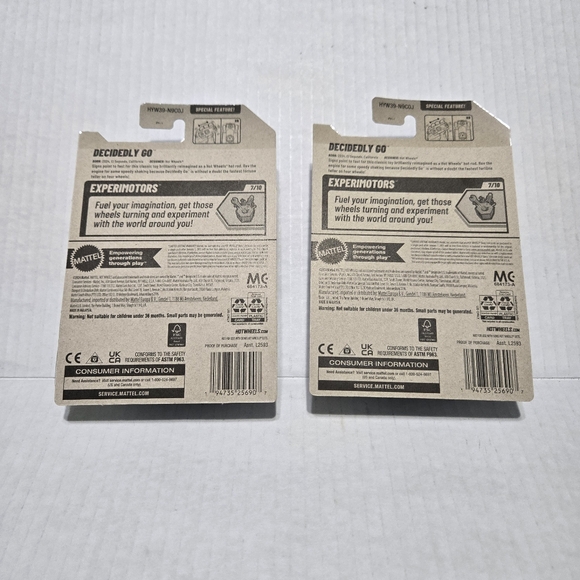 Set of 2 Hot Wheels Magic 8 Ball Cars - Purple - Picture 2 of 16